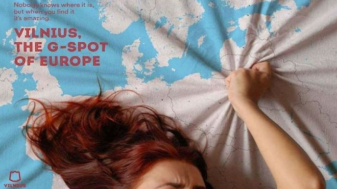 Вільнюс рекламує себе як «європейську точку G» за допомогою еротичних роликів