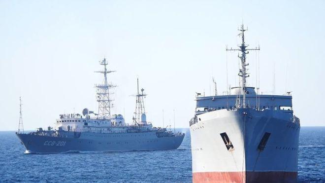 Кораблі ВМС України, які занепокоїли росіян, вийшли в Азовське море. Тепер вони йдуть у Бердянськ