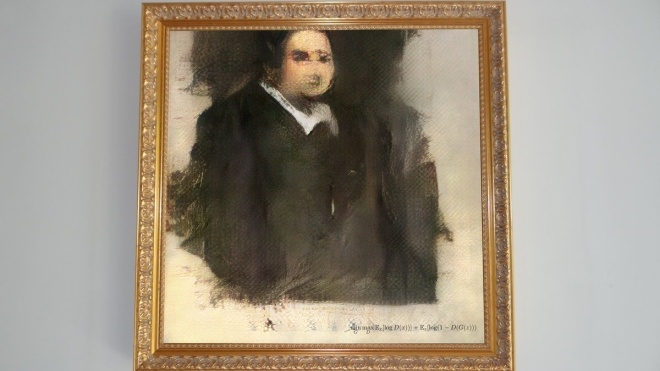 На аукционе Christieʼs впервые продали портрет, созданный искусственным интеллектом. В 40 раз дороже начальной цены