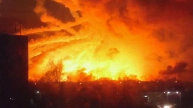 В районе Киева произошли три взрыва