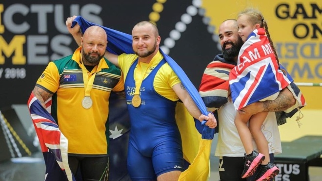 Украинский ветеран завоевал «золото» по пауэрлифтингу на «Играх непокоренных»