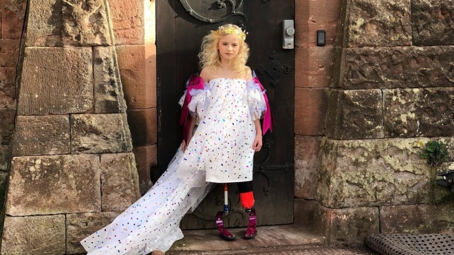 9-річна дівчинка на протезах братиме участь у показі Тижня моди у Нью-Йорку