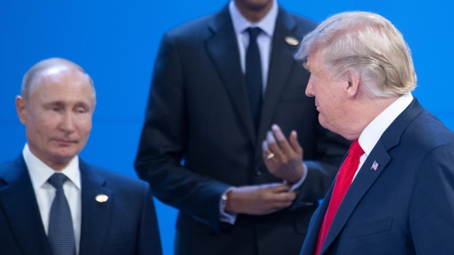 Трамп не пожал руку Путину на церемонии совместного фото лидеров G20