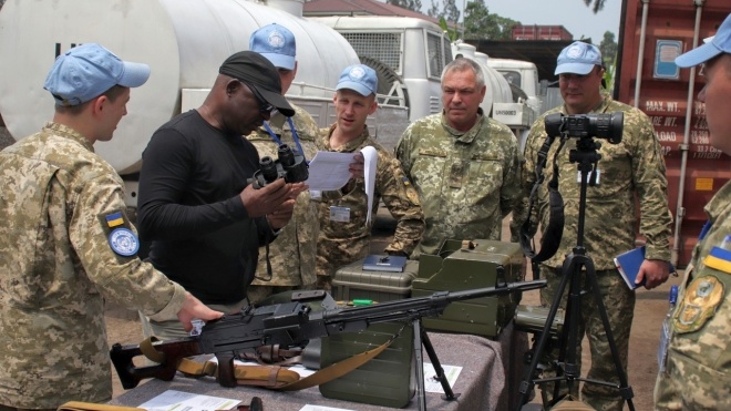 Українські миротворці в Конго пройшли перевірку інспекції ООН. Їх визнали найкращими в республіці