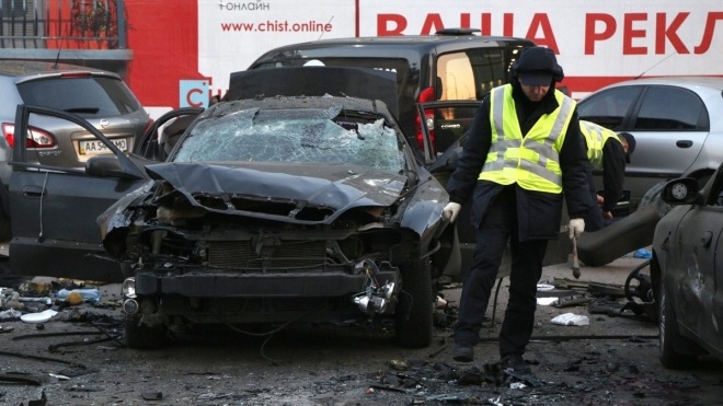 Взрыв авто в Киеве: в ГПУ заявили о теракте против спецслужащего, подрывник скончался в больнице