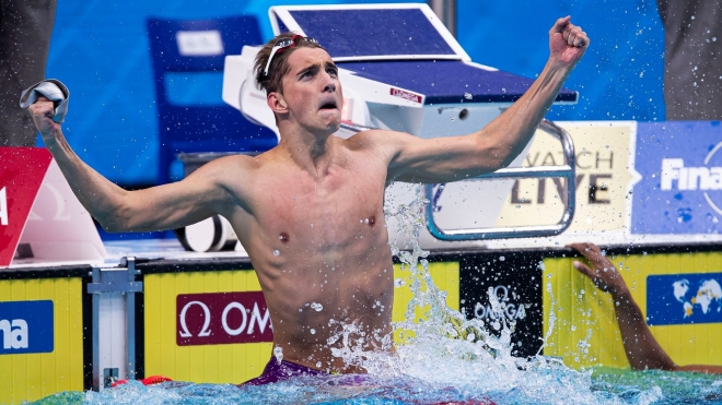 Українець здобув золото на юніорському чемпіонаті світу з плавання. Він обійшов американця на 00,01 секунди