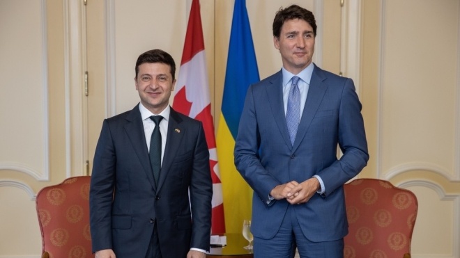Зеленский обсудил с премьером Канады неприемлемость возвращения России в «Большую семерку»
