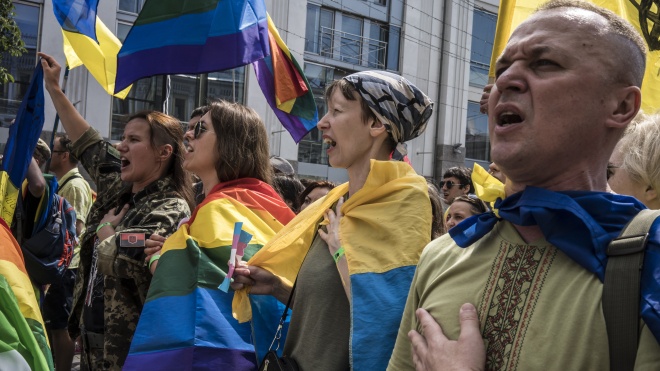 Військові на Марші рівності. Про враження від маршу розповідає відкритий гей, боєць батальйону «Донбас» — бліцінтервʼю theБабелю
