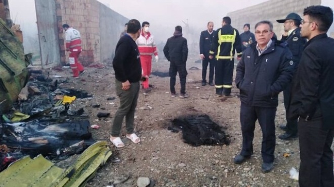 Офіс генпрокурора почав розслідувати авіакатастрофу в Тегерані