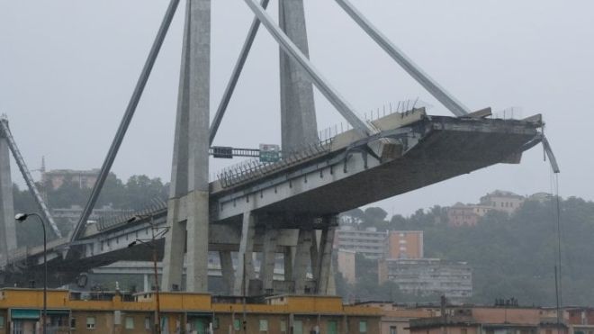 У Генуї обвалився автомобільний міст. Більше 30 загиблих, десятки поранених. Всі подробиці (оновлено)