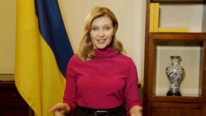 Елена Зеленская на языке жестов обратилась к украинской сборной на Дефлимпийских играх