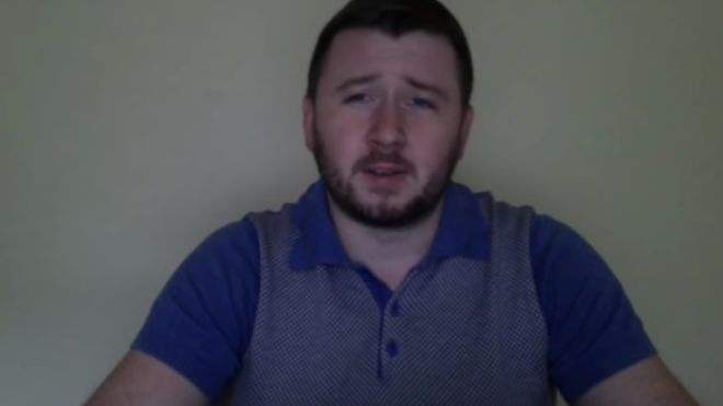 Житель Чопа записал видео, в котором назвал себя тайным агентом, готовившим покушение на Бабченко. Его разыскивает СБУ