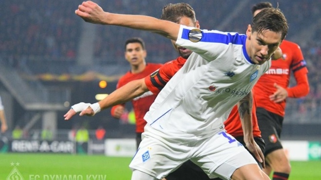 «Динамо» во второй раз подряд обыграло французский «Ренн» в Лиге Европы