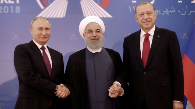 Перемирия в Идлибе не будет. Лидеры Турции, России и Ирана встретились в Тегеране по поводу судьбы Сирии