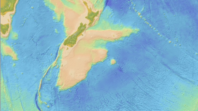 Мільйони років тому затонув восьмий континент, від якого залишилась Нова Зеландія. Учені створили його інтерактивну карту