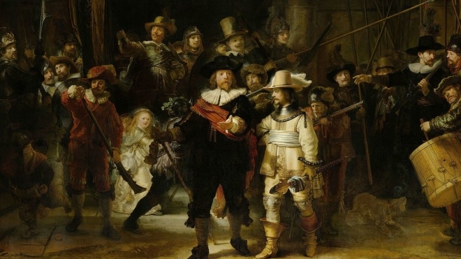 В Нидерландах начнут реставрировать «Ночной дозор» Рембрандта. За ходом работ можно будет следить через Интернет