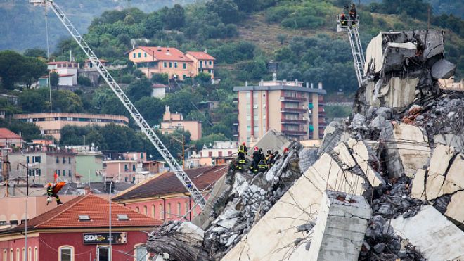 Independent: Правляча партія в Італії називала «казкою» попередження про те, що міст в Генуї може впасти