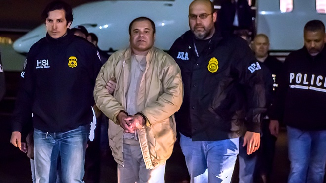 Наркобарона Ель Чапо визнали винним за всіма пунктами обвинувачення