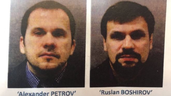 Отруєння Скрипалів: ФСБ почала перевірку через витік даних про Петрова і Боширова