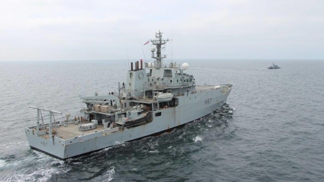 В Черном море ракетный катер Украины и корабль Королевского флота Британии провели тренировку. Как это было?