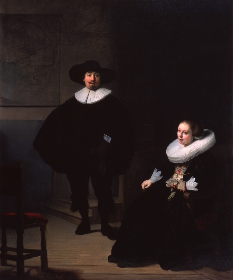 Рембрандт, «Леді і джентльмен у чорному».