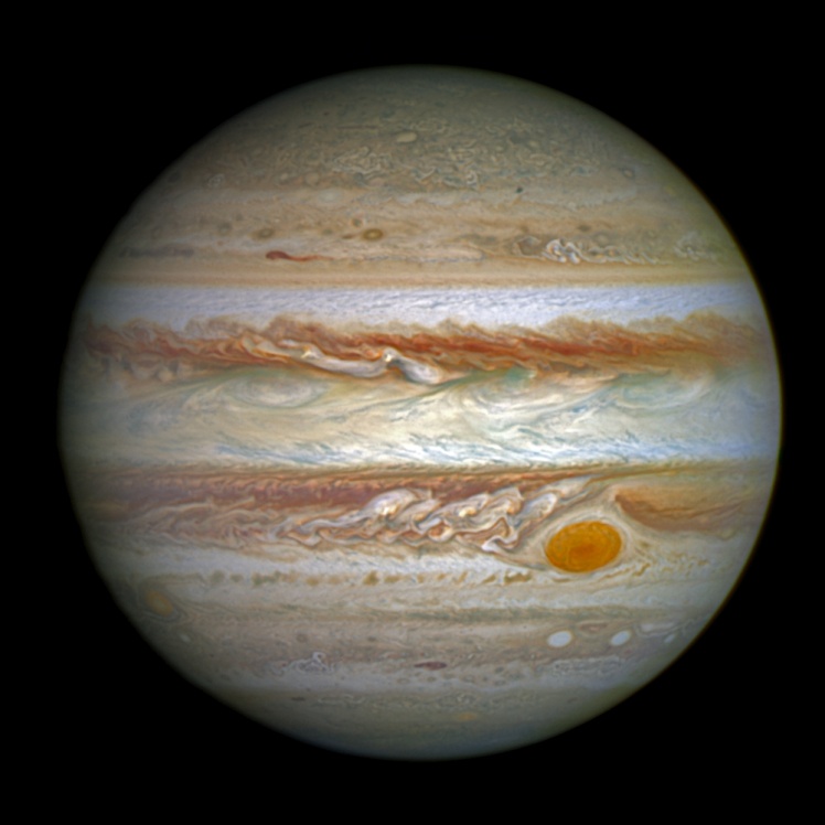 Снимок Юпитера 2016 года.