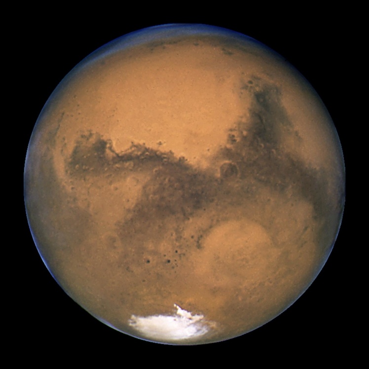 Снимок Марса 2017 года.