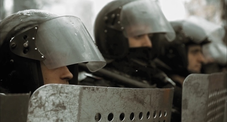 Кадр из фильма «Переломный момент: Война за демократию в Украине».