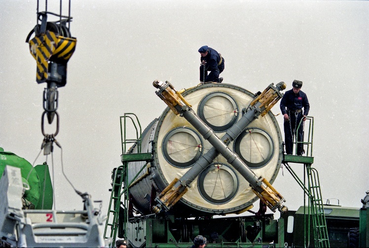 46-а ракетна дивізія 43-ї ракетної армії (Ракетні війська стратегічного призначення ЗС СРСР). Первомайськ, Миколаївська область, березень 1994 року.