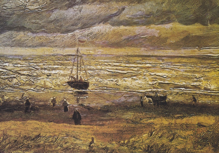 «Вид на море біля Схевенінгена», Вінсент Ван Гог