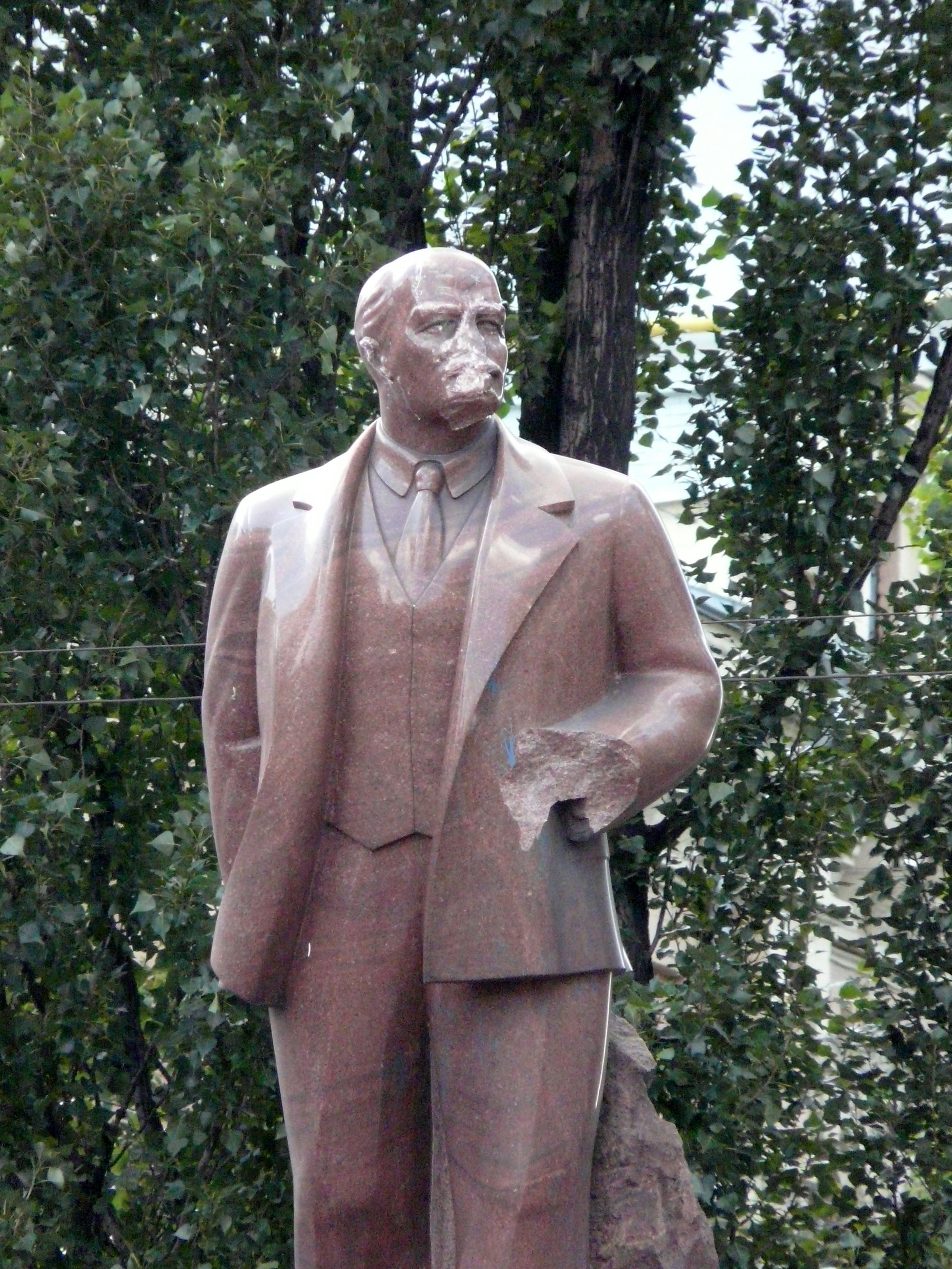 Пам'ятник Леніна без руки, 2009