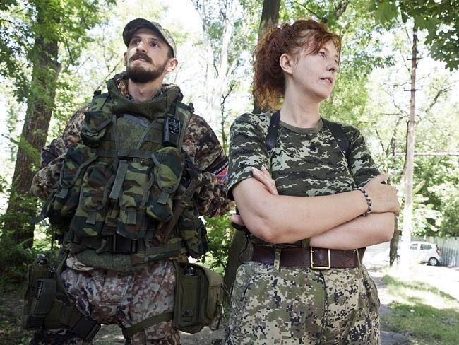 Оксана Гринева с сыном Станиславом