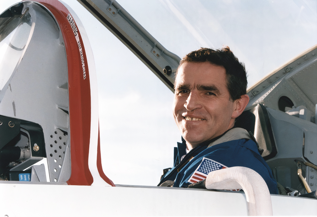 Leonid Kadenyuk during training at the NASA center, July 1996 — November 1997.