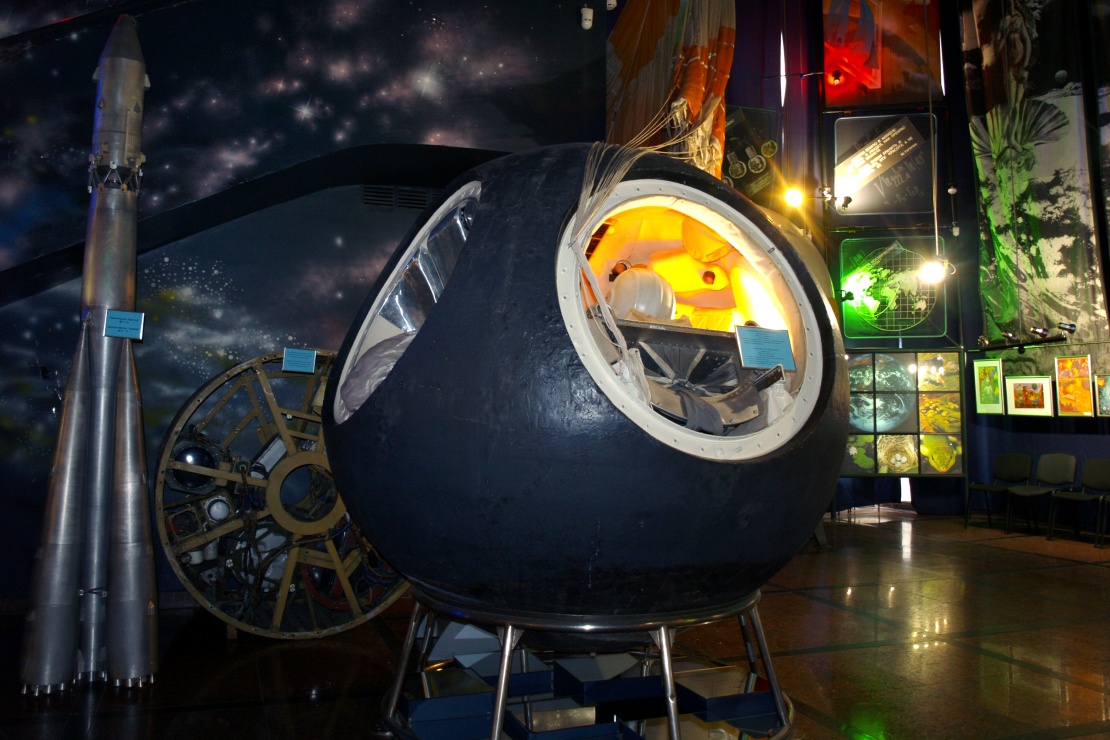 Макет спускового аппарата космічного корабля «Восток».