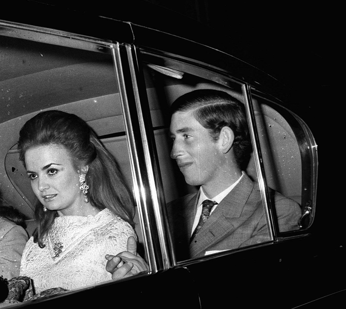 Принц Чарльз и Лючия Санта-Крус, 1970 год.