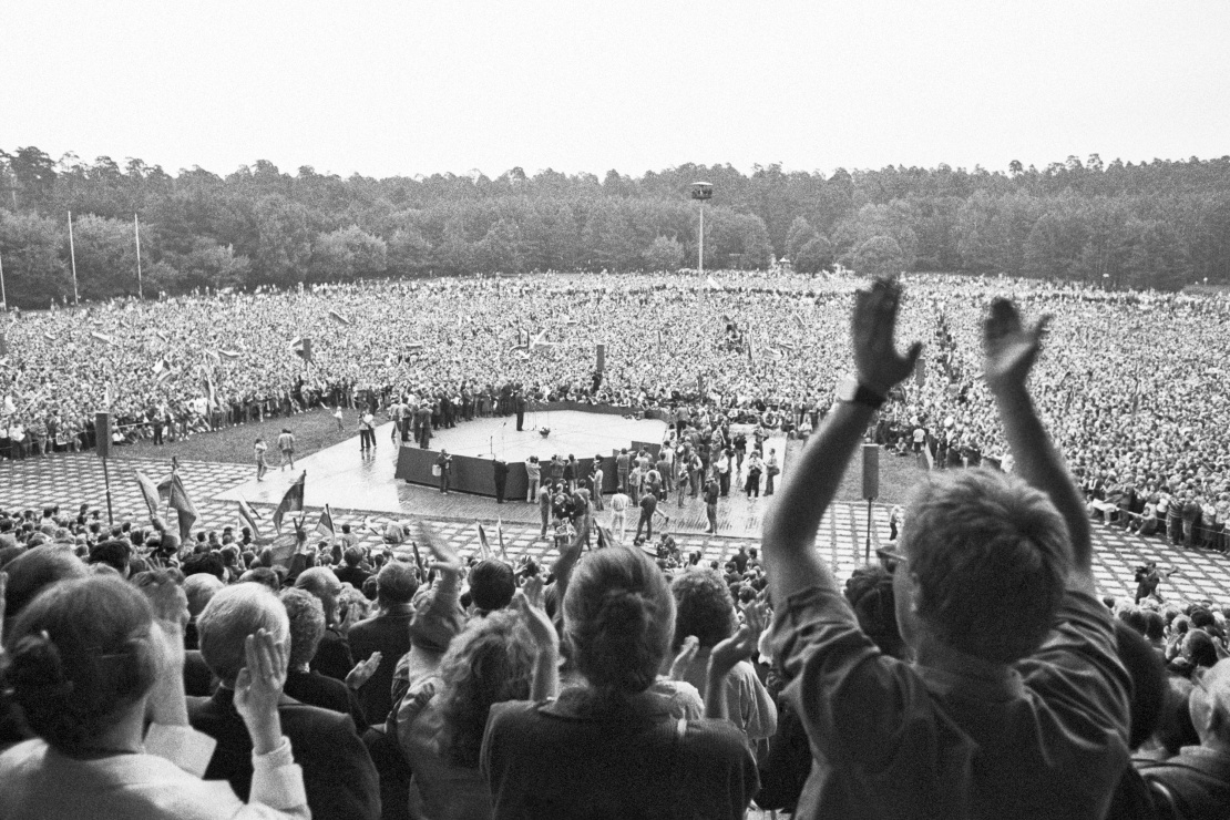 Мітинг у Вільнюсі, 22 серпня 1988 року.