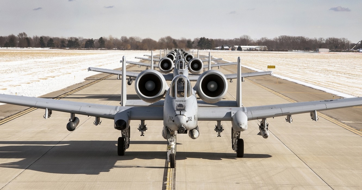 The US is considering the transfer of A-10 Warthog attack aircraft to ...