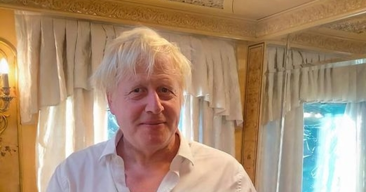 Boris Johnson became a member of the Ukrzaliznytsia loyalty program