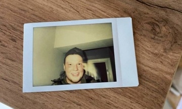 The occupier in Irpin was photographed on Polaroid and left a picture. Artificial intelligence identified him