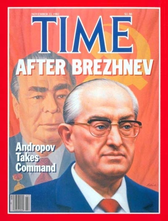 Юрій Андропов на обкладинці журналу Time