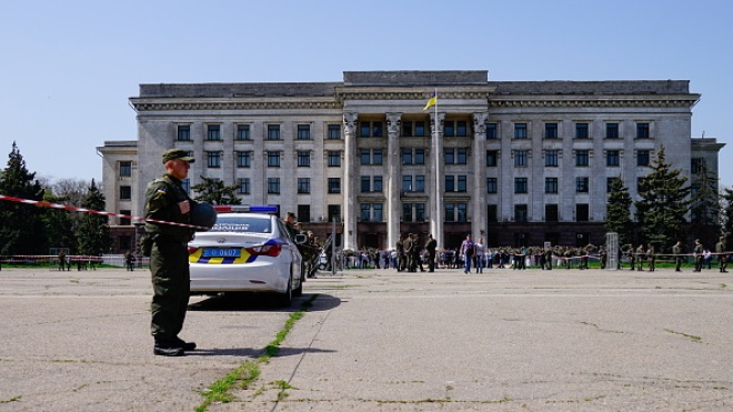 В МВД заверили, что памятные мероприятия в Одессе прошли «спокойно»