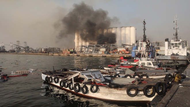 NYT: Корабль Rhosus, перевозивший селитру, которая взорвалась в Бейруте, затонул в ливанском порту в 2018 году