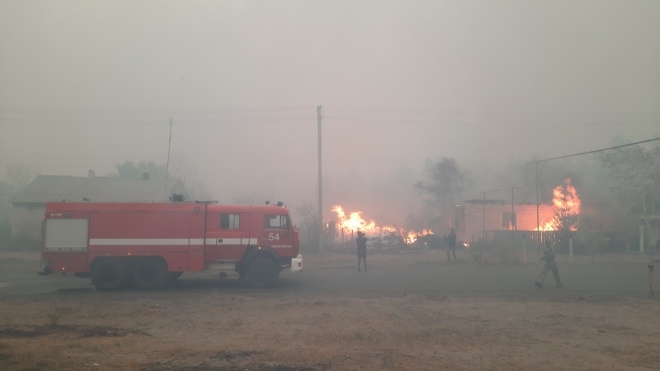 МВС: Через пожежі в Луганській області загинули 10 осіб, одна — зникла безвісти