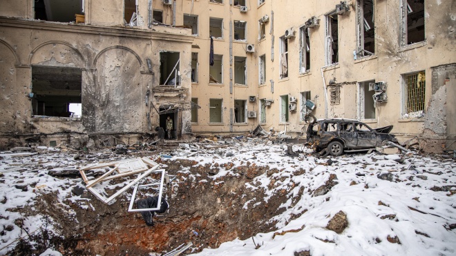 Occupiers have already destroyed 1,177 residential buildings in Kharkiv