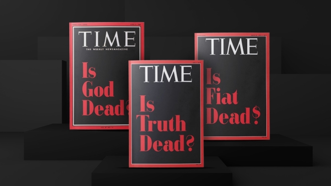 Журнал Time выставил на аукцион три обложки как NFT. Суммарно за них пока дают $72 тысячи