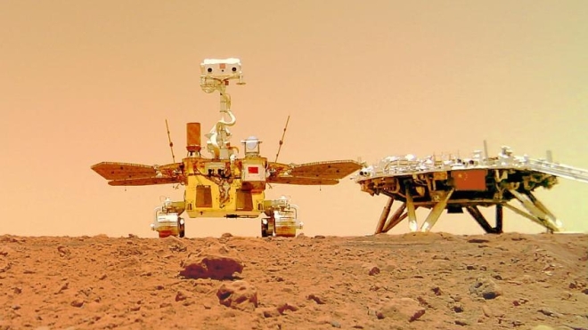Перший китайський марсохід надіслав фотографії з Червоної планети
