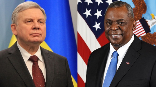 Министр обороны США впервые поговорил с украинским коллегой Тараном