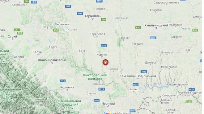 У Тернопільській області стався землетрус