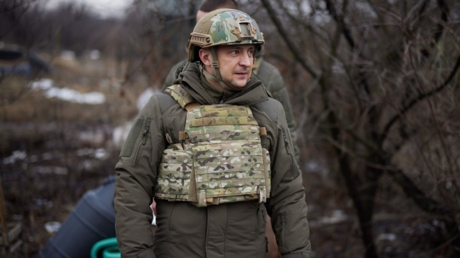Зеленский отправился на Донбасс и встретится с военными на передовой