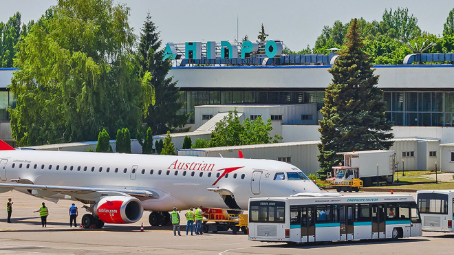 Аэропорт «Днепропетровск» переименовали в «Днепр»